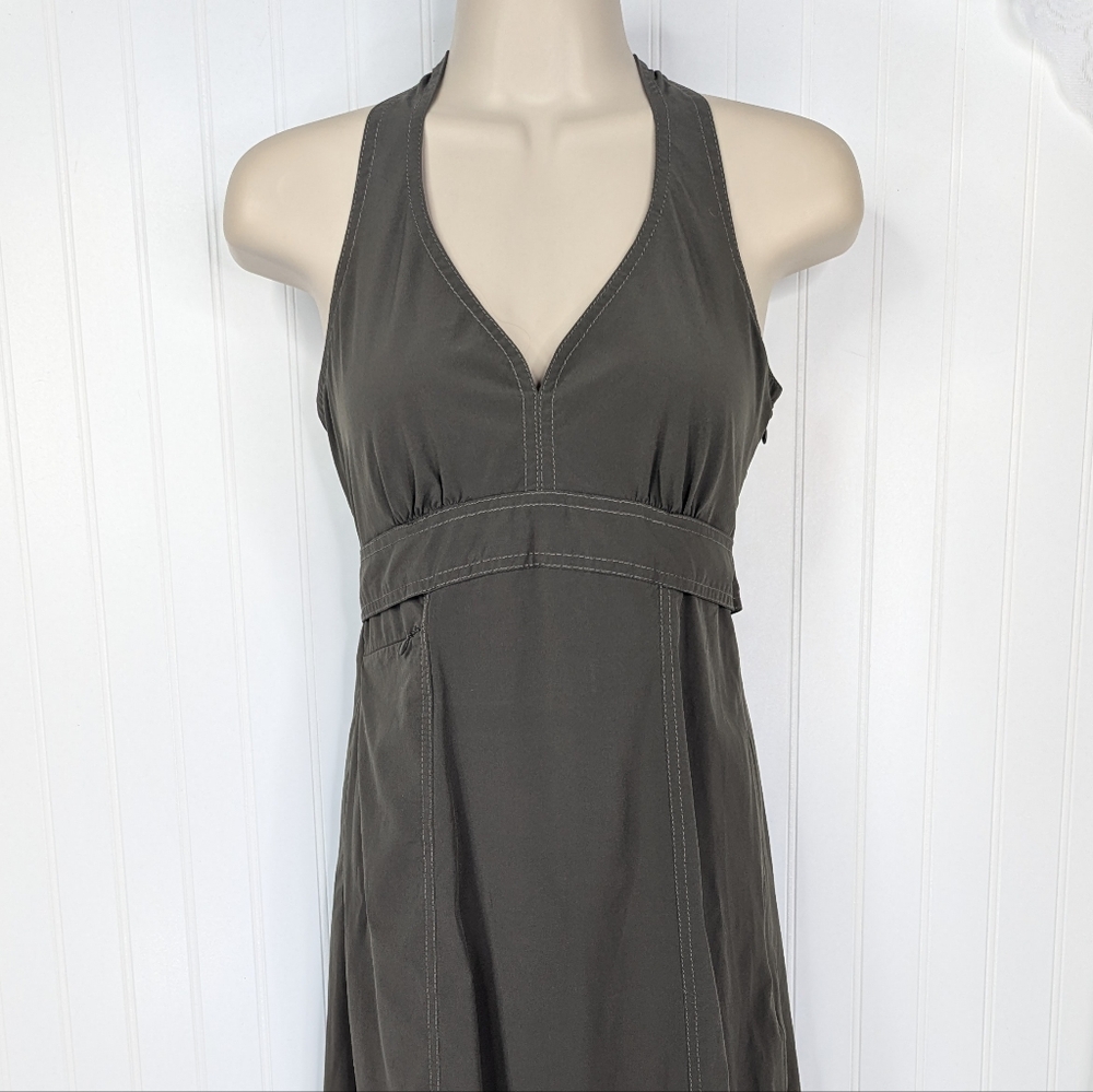 ATHLETA Pack Everywhere Halter Dress Sz XS - Picture 3 of 15